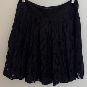 Loft Black Lace Skirt